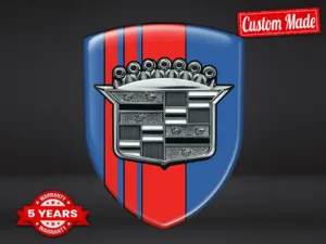 Cadillac Etichette Aziendali Adesive Stile Max Pro Durevoli